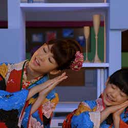 桐谷美玲、芦田愛菜/「PIXUS」新CM「PIXUS 年賀期 スマート年賀状篇」