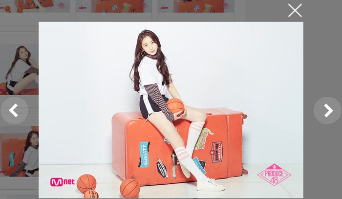 イ・チェヨン/PRODUCE48公式サイトより