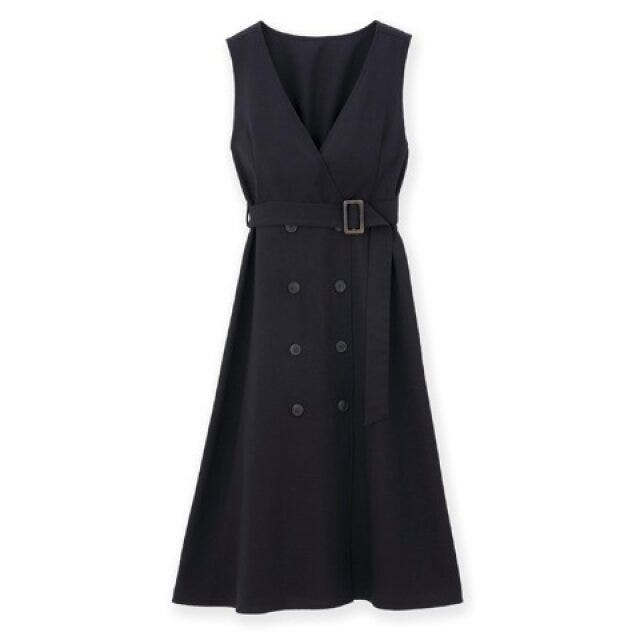 しまむら　大きいサイズ　体型カバー　ジャンパースカート　michill