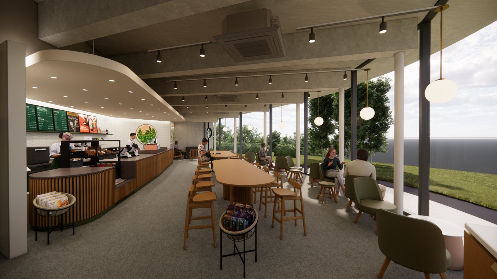 スターバックス コーヒー 浜名湖サービスエリア ONE SEANA店／提供画像