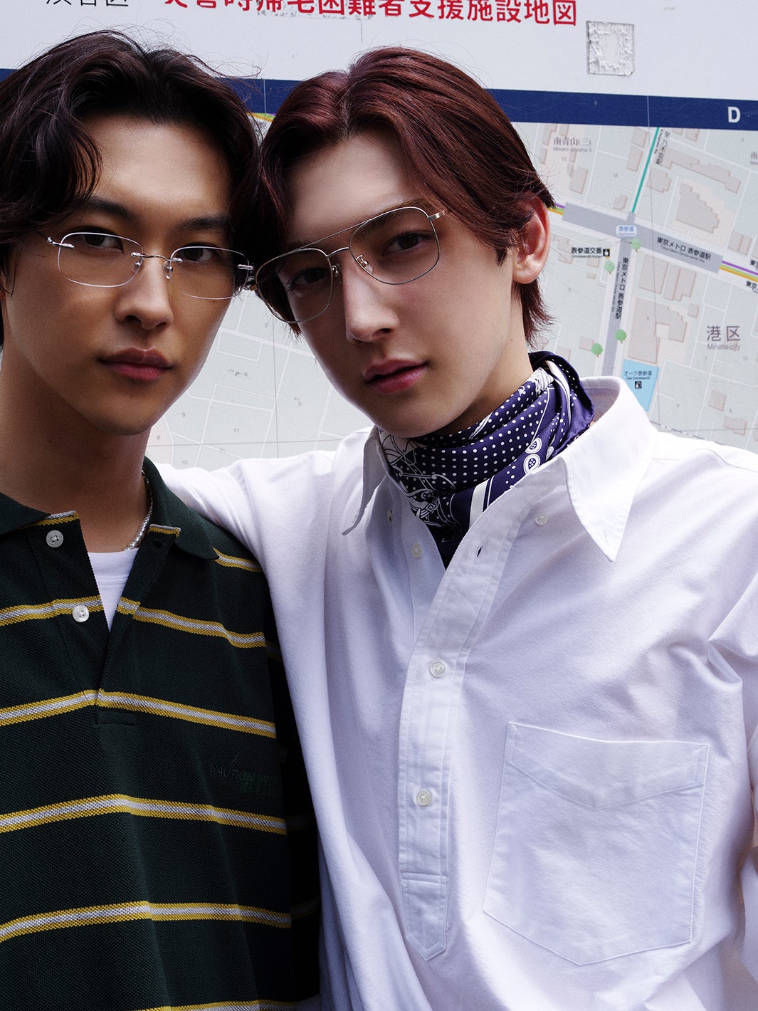 ROIROM本多大夢＆浜川路己、メガネブランドのビジュアルに起用 唯⼀無⼆の世界観を表現