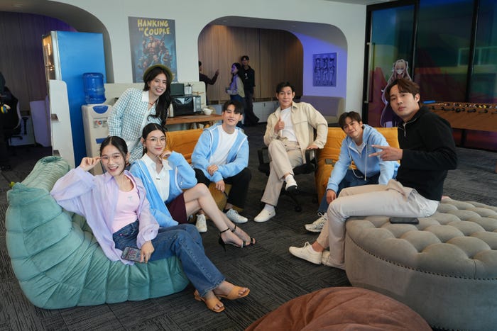 「Dating Game(仮題)」撮影現場の様子(C)datinggame2025