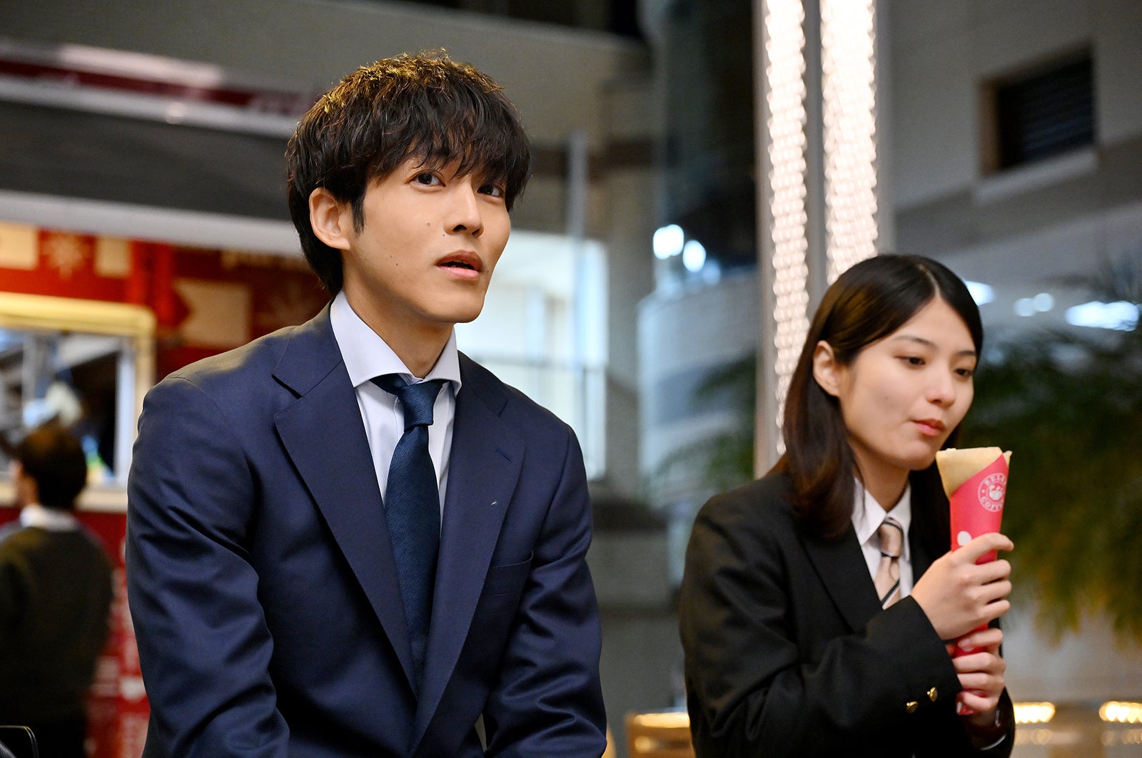 松坂桃李、蒔田彩珠「御上先生」第1話（C）TBS