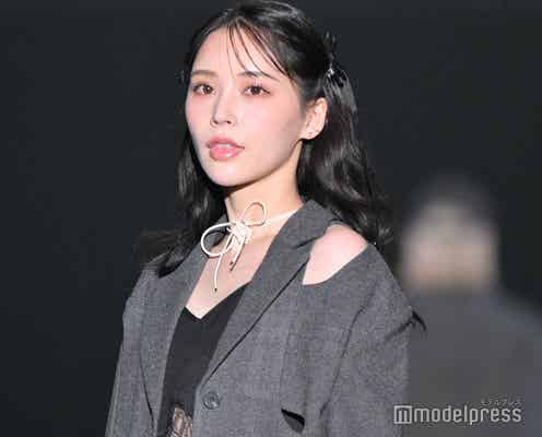 「ハッシュタグハウス」で話題の那須ほほみ、美デコルテ&ウエストに釘付け【TGCしずおか2025】