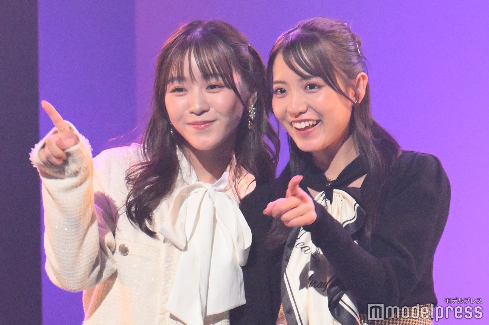 沖玲萌＆安藤令奈（C）モデルプレス