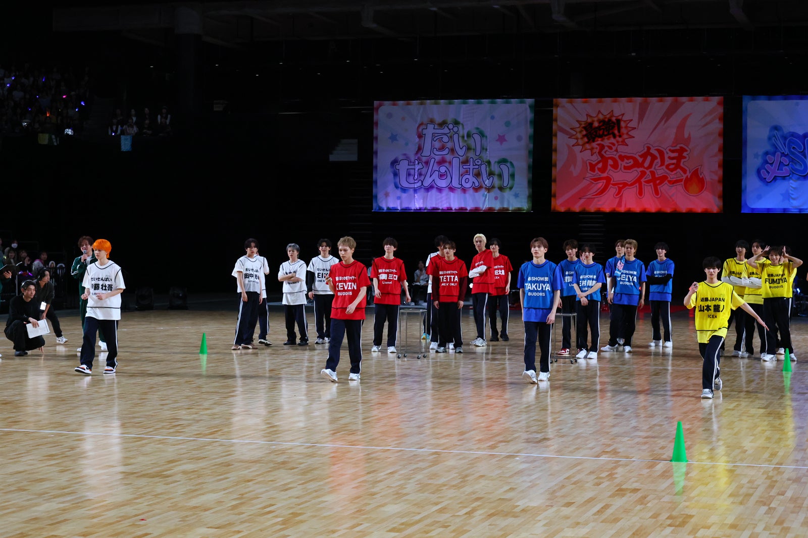 「第6回EBiDAN大運動会」10秒ジャスト10m走／カメラマン：笹森健一、髙橋定敬（JONZ）
