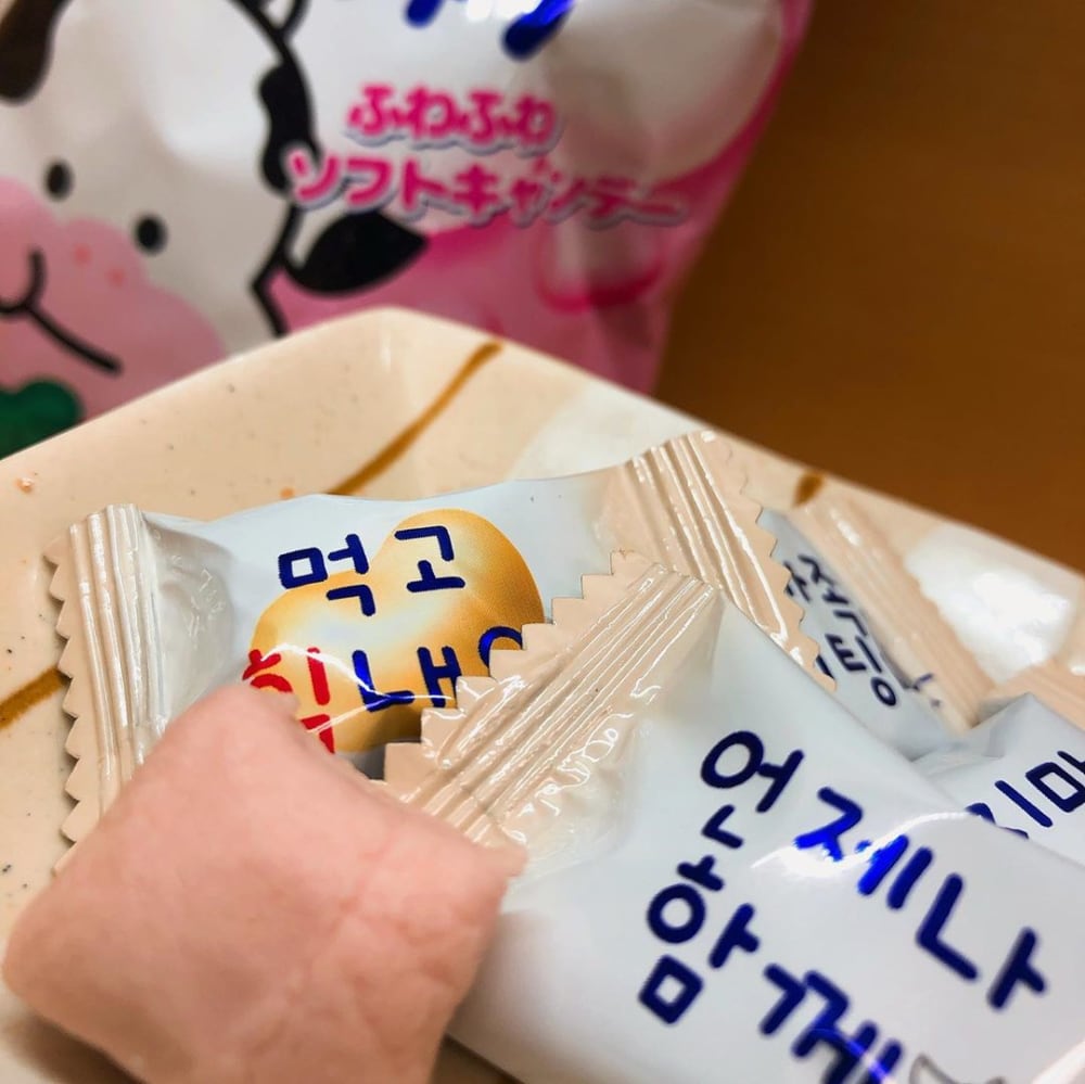いちご味が美味しい韓国のソフトキャンディ