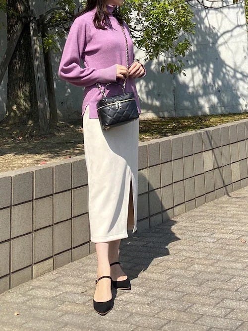 ピンクニット