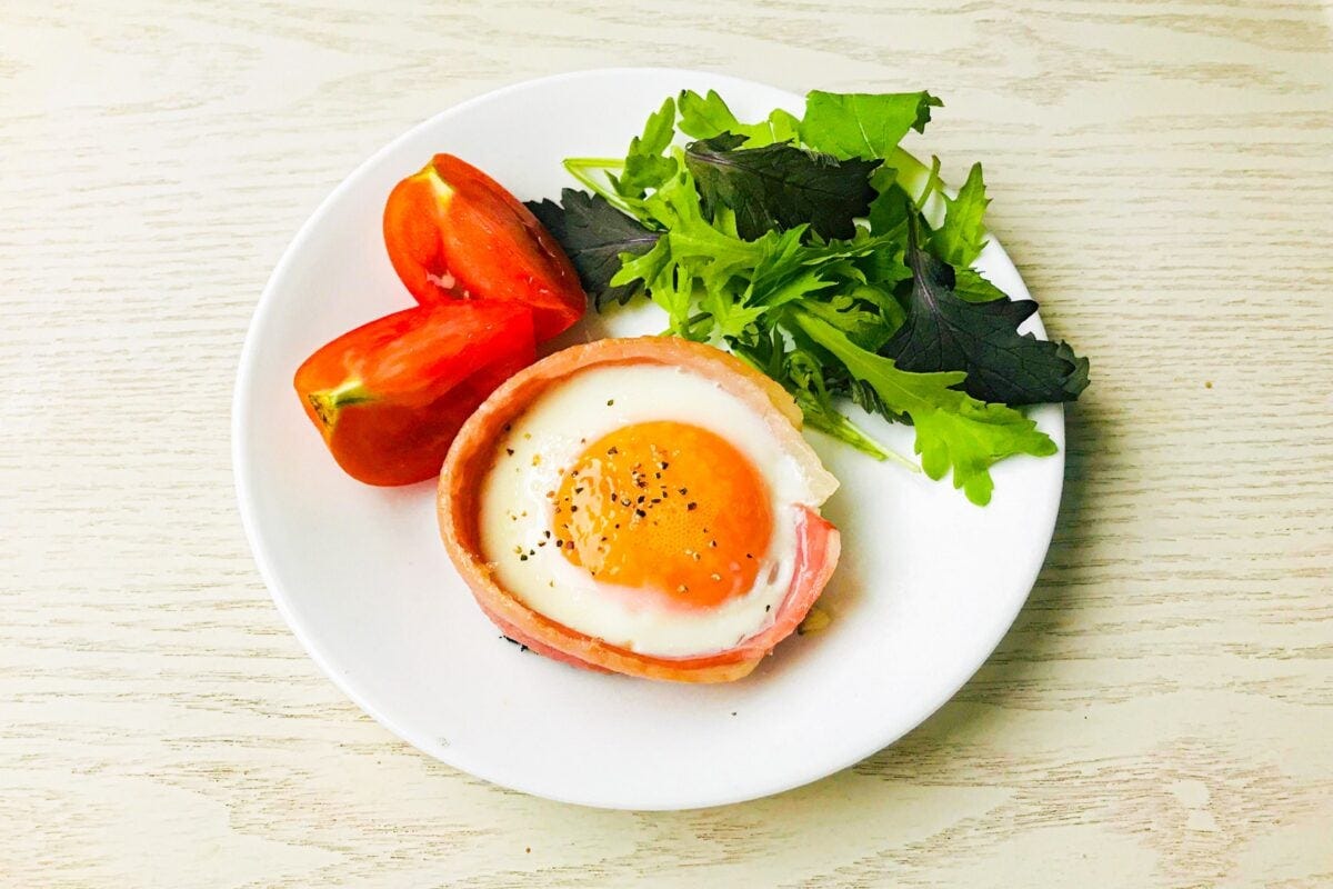 ベーコンエッグ