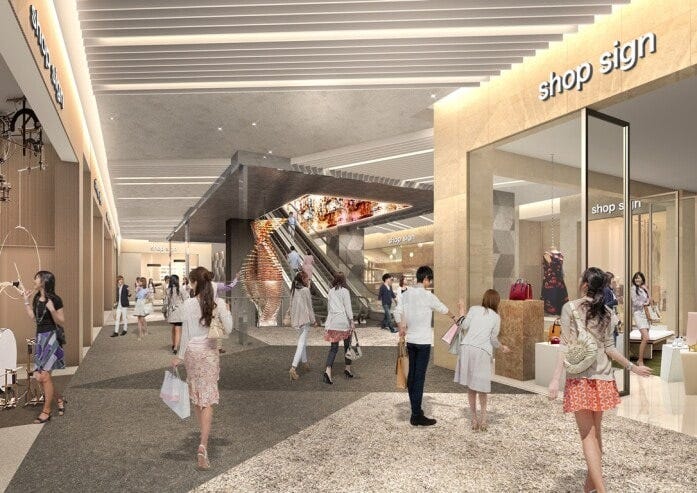 東京ミッドタウン八重洲 商業フロアイメージ