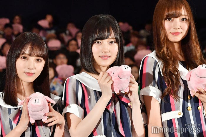 与田祐希、山下美月、梅澤美波 (C)モデルプレス