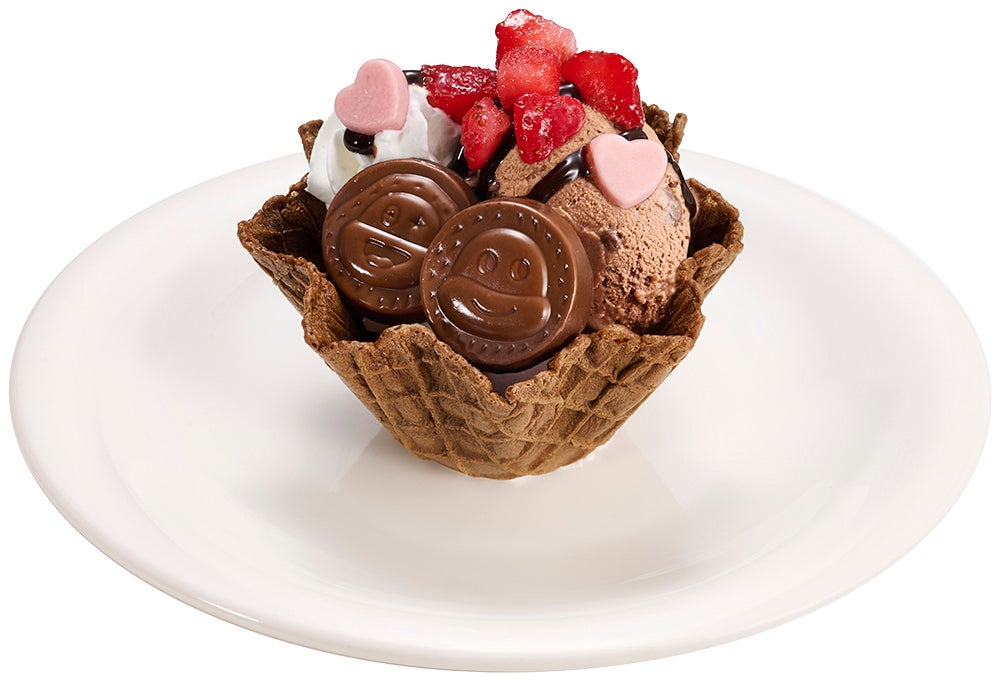 チョコジローのワッフルボウル（提供写真）