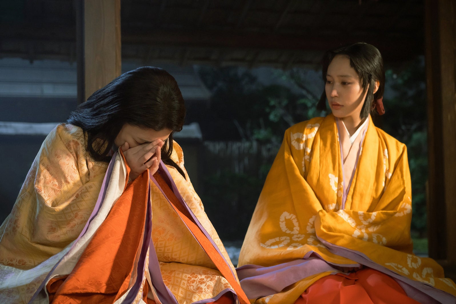 吉高由里子、南沙良「光る君へ」第39話（C）NHK