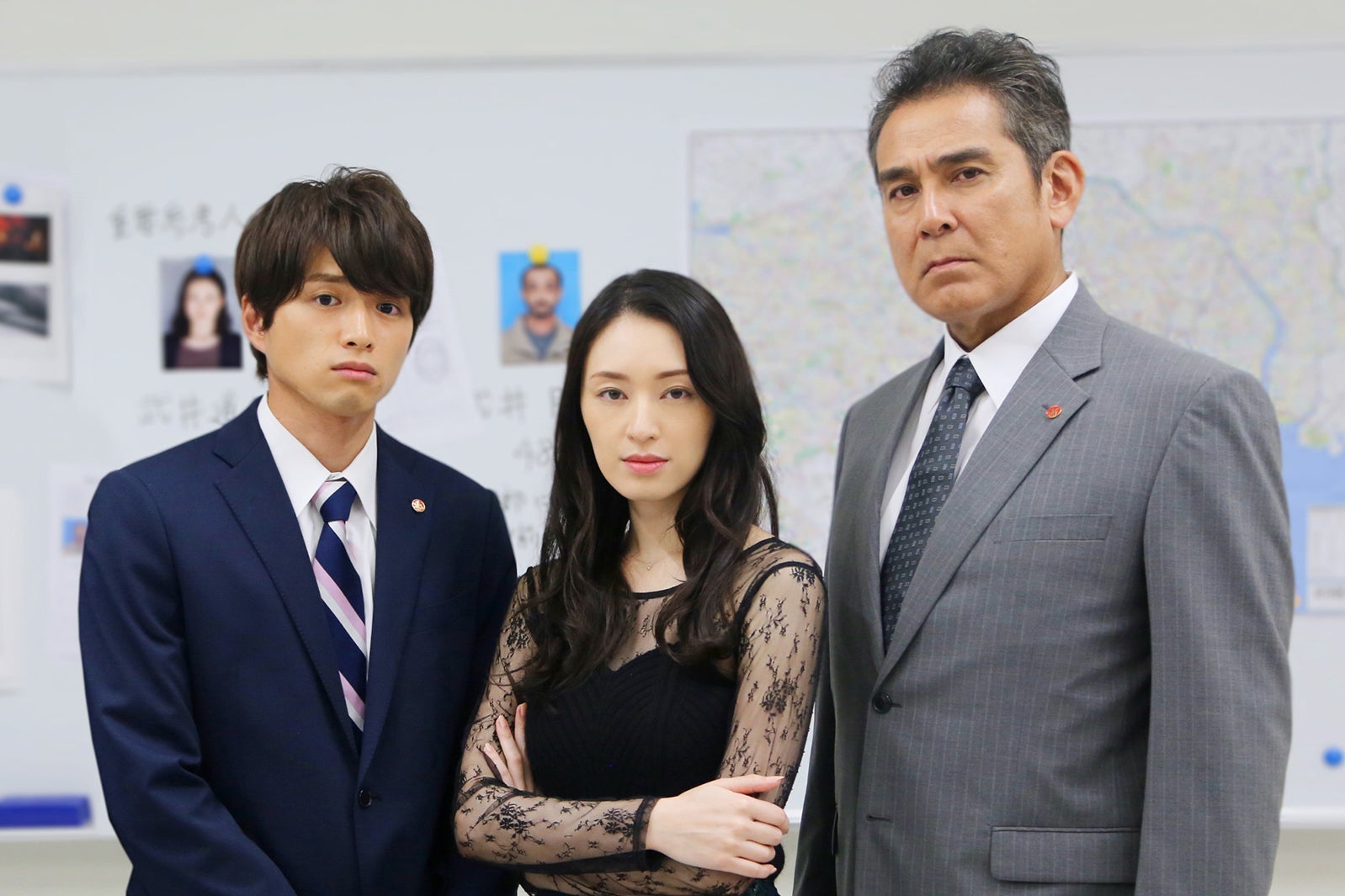 白洲迅、栗山千明、宇梶剛士（C）「サイレント・ヴォイス」製作委員会2018