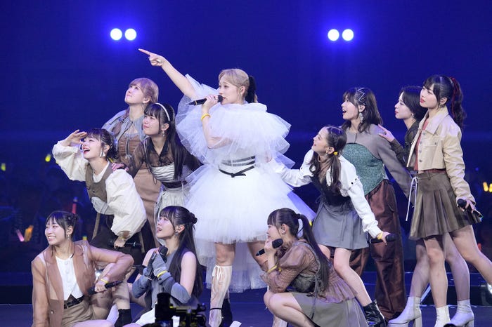 「ANGERME CONCERT 2024 SECRET SECRET 佐々木莉佳子 FINAL『愛情の世界へ、君もおいでよ』」より(提供写真)