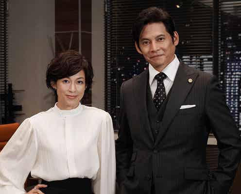 織田裕二&鈴木保奈美「東京ラブストーリー」以来27年ぶり共演で掴んだ手応え 撮影エピソード明かす<SUITS/スーツ>