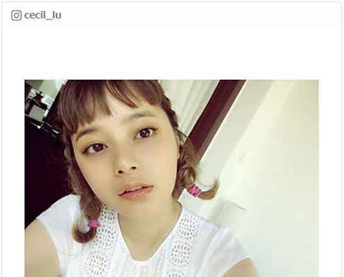 岸本セシル「何億年ぶり」レアショットにファン歓喜「癒やされた」「最高にキュート」
