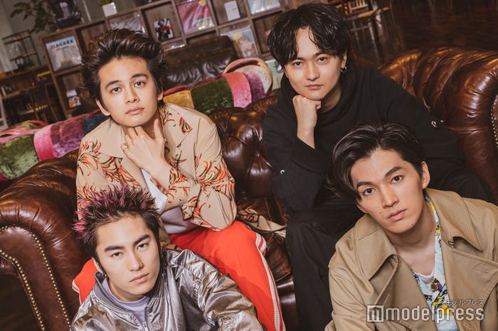 DISH///(左上から時計回りに)北村匠海、橘柊生、矢部昌暉、泉大智 (C)モデルプレス
