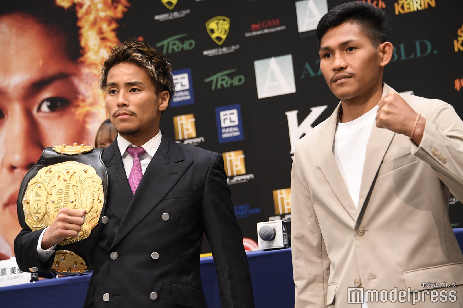 軍司泰斗、ダウサヤーム・ウォーワンチャイ（C）モデルプレス