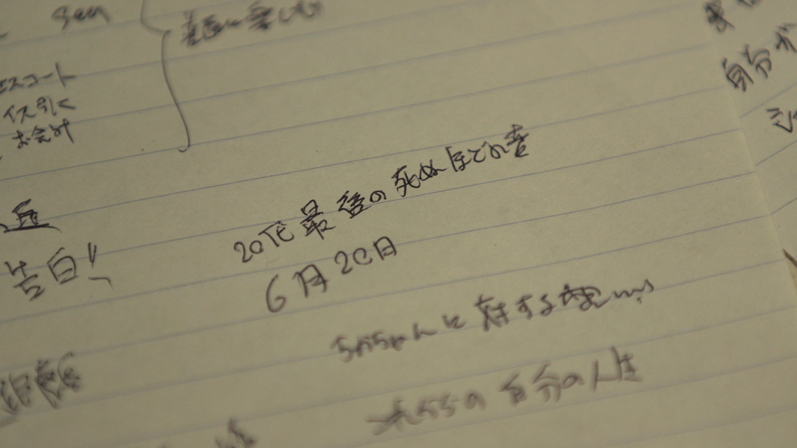 大志のメモ『TERRACE HOUSE ALOHA STATE』35th WEEK（C）フジテレビ／イースト・エンタテインメント