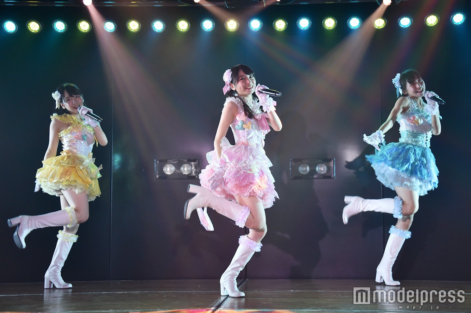 田口愛佳、久保怜音、山内瑞葵「世界は夢に満ちている」公演（C）モデルプレス