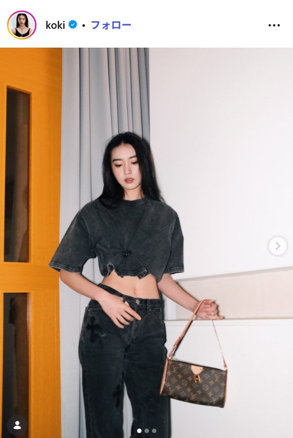 Koki,Instagramより