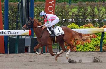 【新馬戦】ミホマル 好位抜け出し快勝デビュー 全兄は9月ラジオ日本賞制したユキマル 尾形師が満足げ「いい内容で騎手が乗ってくれた」