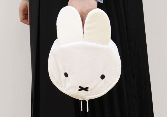 付録　ムック　miffy　ミッフィー　バニティポーチ　持ち手付き　持ち運び　便利