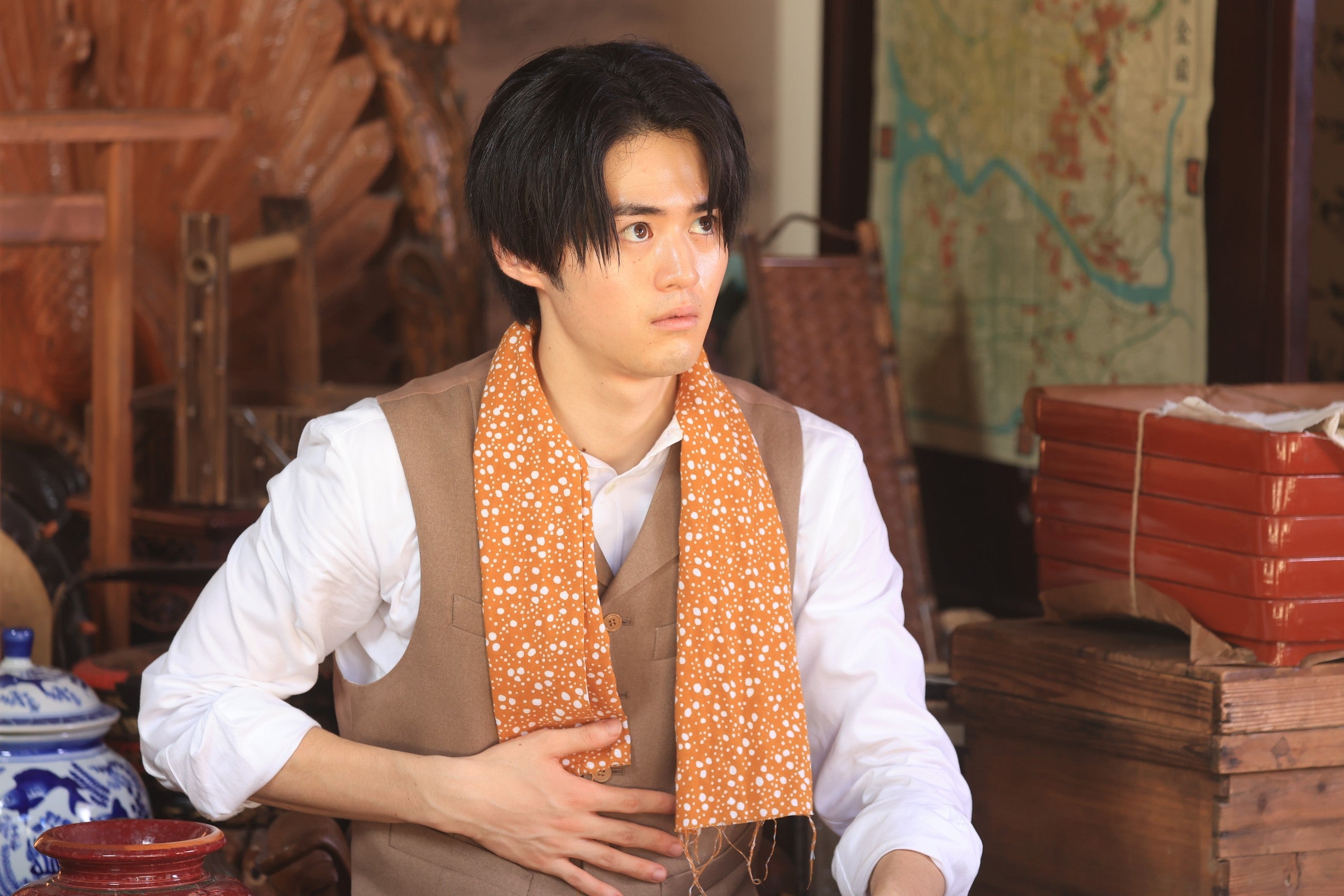 鈴鹿央士「嘘解きレトリック」第3話（C）フジテレビ