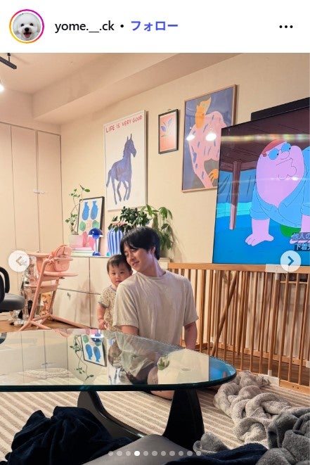 カノックスター妻Instagramより