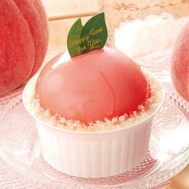 シャトレーゼ まんまる白桃ケーキ シャトレーゼ まんまる白桃ケーキ