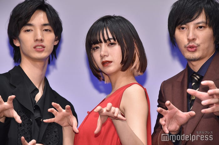 清水尋也、池田エライザ、塚本高史 (C)モデルプレス