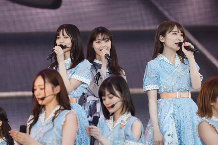 齋藤飛鳥、西野七瀬、秋元真夏ら「乃木坂4610th YEAR BIRTHDAY LIVE」より(提供写真)