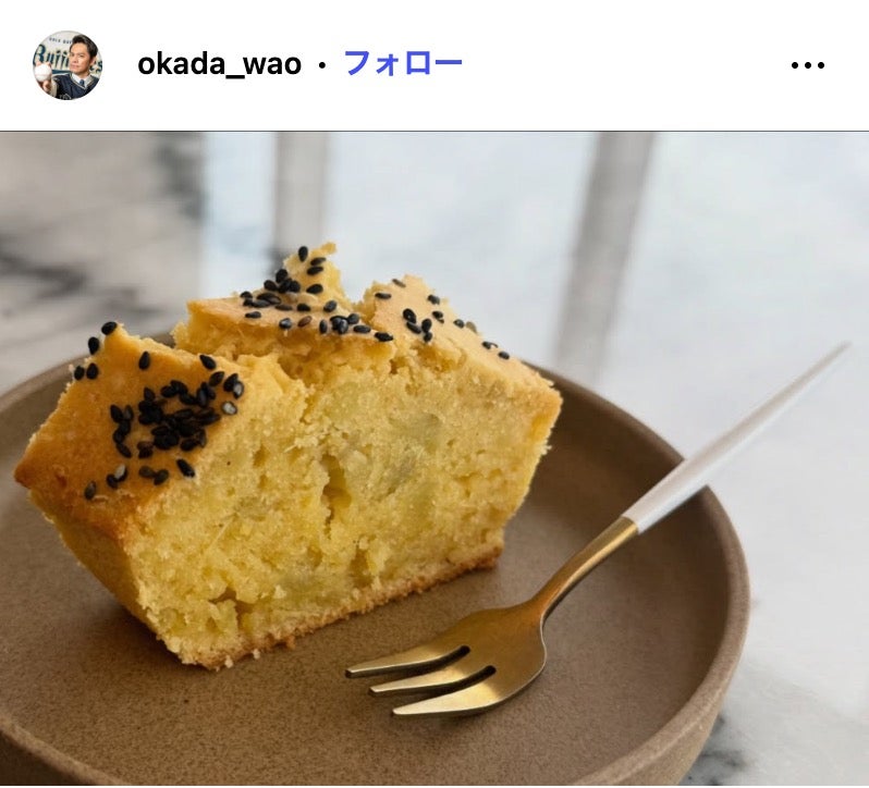 岡田圭右Instagramより