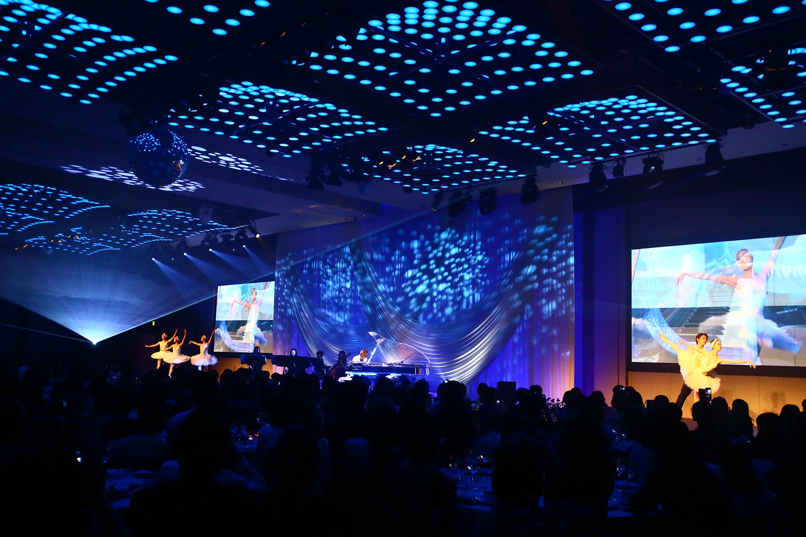 牧阿佐美バレヱ団とのコラボパフォーマンス（提供写真）