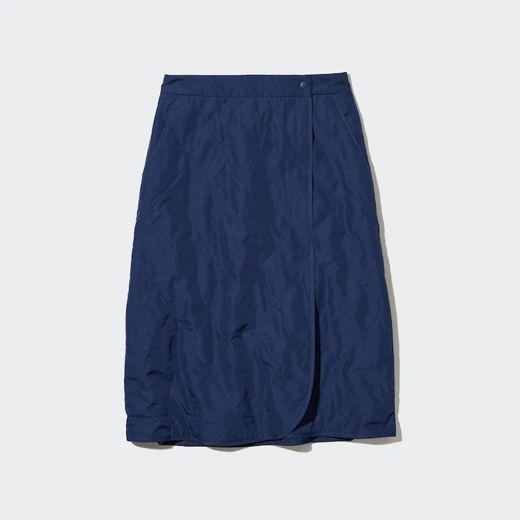 ユニクロ　uniqlo　レディース　おすすめ　オススメ　コスパ　2022　冬　防寒対策　寒さ対策　値下げ　セール　防風ウォームイージースカート　スカート