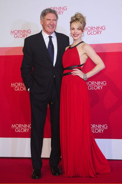 ハリソン・フォード、レイチェル・マクアダムス(ドイツプレミアにて)