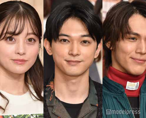 吉沢亮・橋本環奈・中川大志、サンタに質問攻め「何人体制?」「髭は地毛?」<ブラックナイトパレード>
