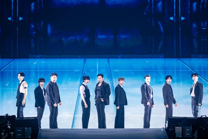 SUPER JUNIOR「SMTOWN LIVE 2025 in TOKYO」より(C)田中聖太郎写真事務所