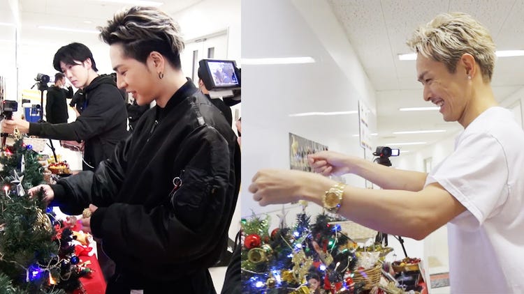 三代目jsb メンバー手作りのクリスマスツリー完成 モデルプレス 三代目jsb メンバー手作りのクリスマスツリー完成 モデルプレス