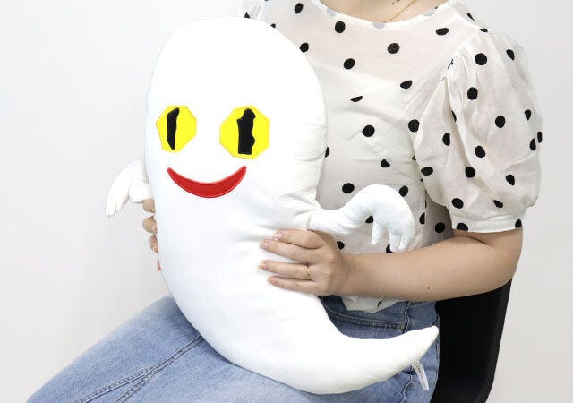 ねないこだれだおばけクッション軽くてビッグサイズ