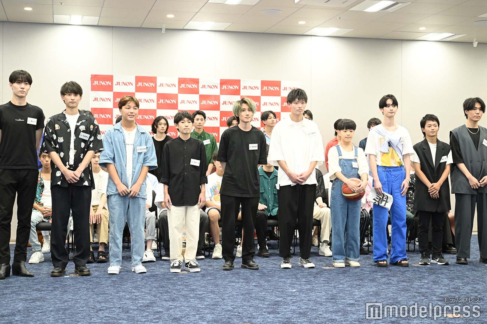 「第35回ジュノン・スーパーボーイ・コンテスト」BEST30候補者 （C）モデルプレス