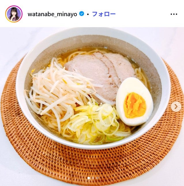 渡辺美奈代Instagramより