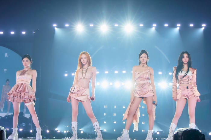 aespa(撮影 : 上西由華、村山泰紀)