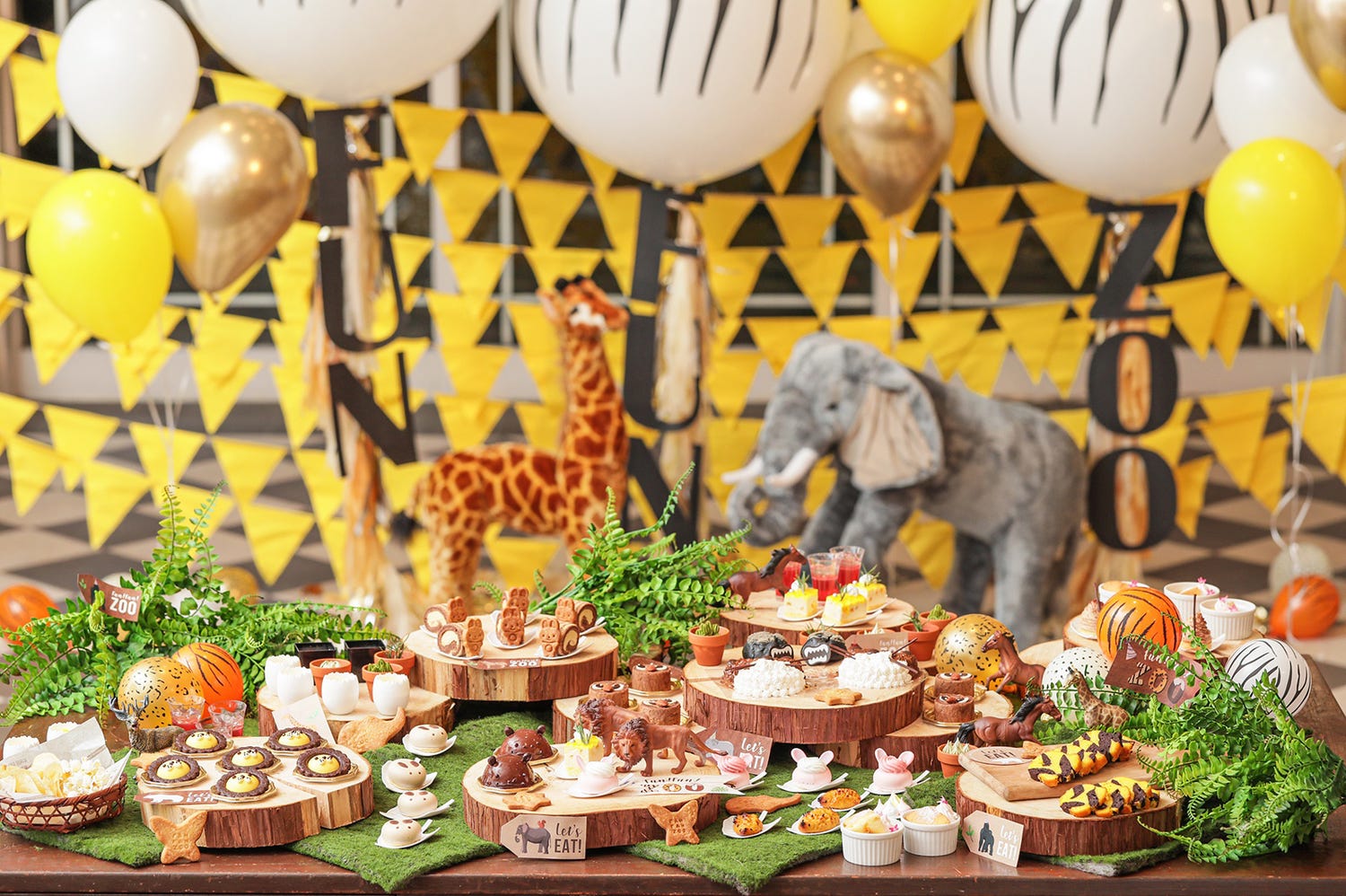 可愛い動物スイーツのデザートブッフェ「FUN!FUN!ZOO Kids Sweets Party」名古屋で開催