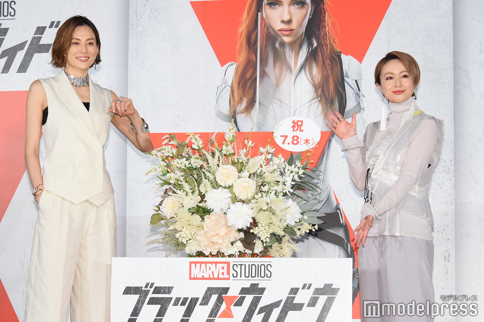 米倉涼子、田村睦心 （C）モデルプレス