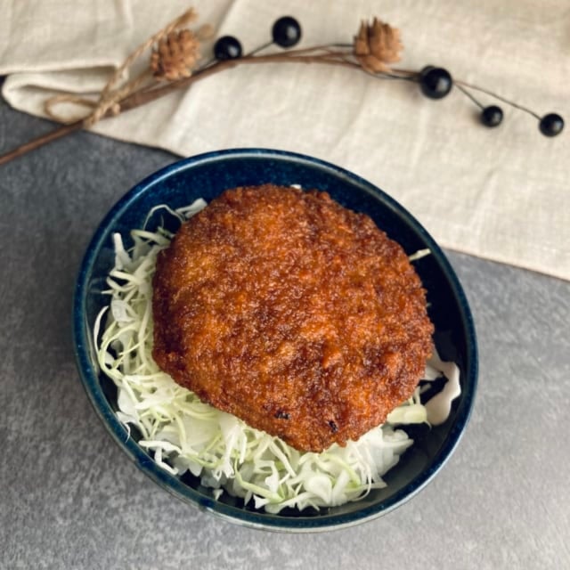 業務スーパーのメンチカツのソースカツ丼アレンジ