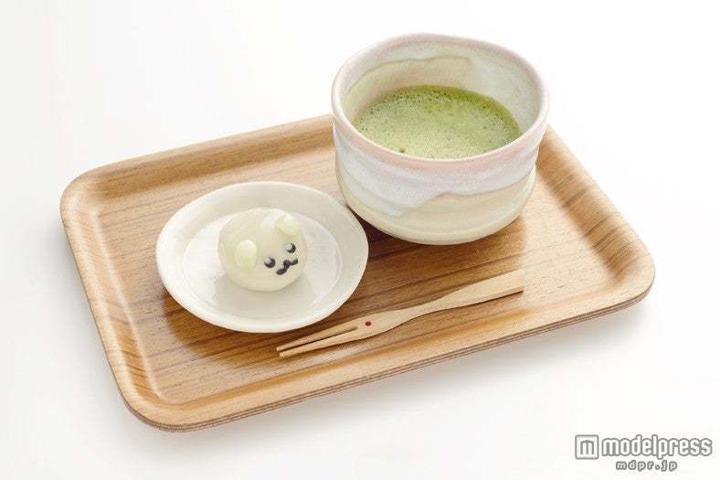 「豆しば庵の抹茶とねりきりセット」￥1，050（C）DENTSU INC．