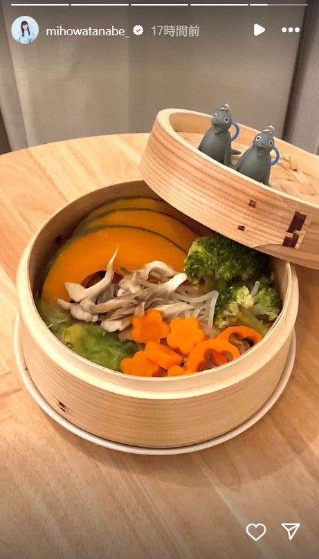 渡邉美穂Instagramストーリーズより