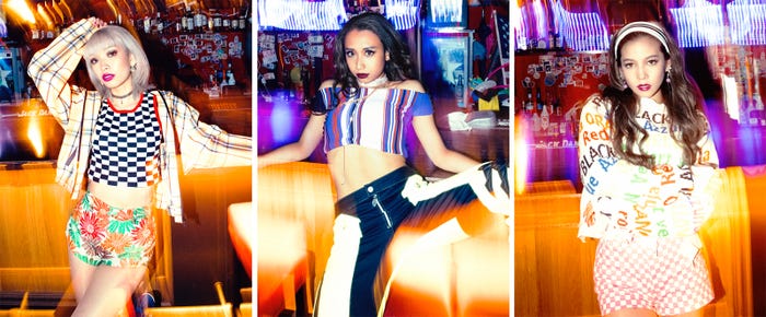 BananaLemon(左から)Nadia、Saarah、Mizuki(提供写真)